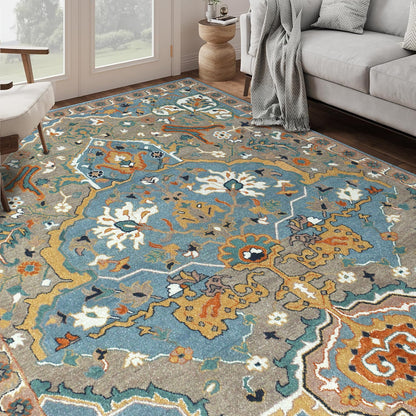 Sultanabad Heriz Blue