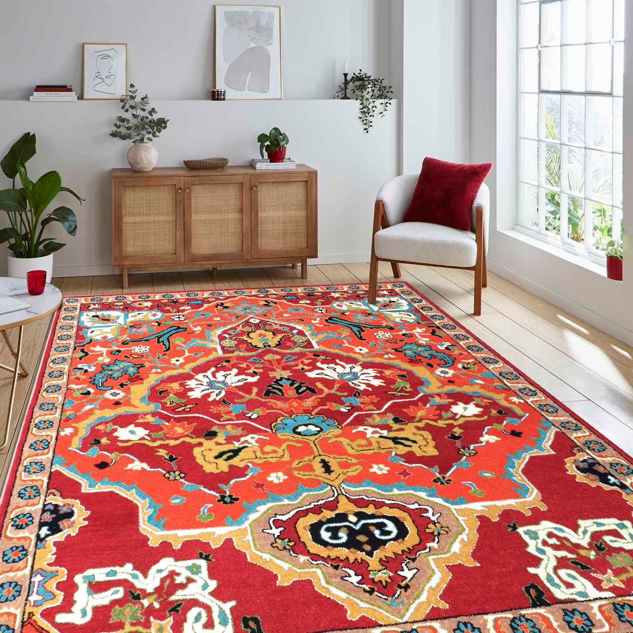 Sultanabad Heriz Red