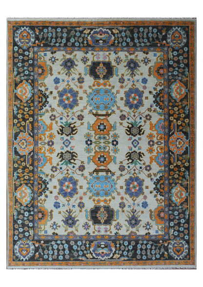 Knotted Area Rug Woolen 4925 (9x12) Tarkey