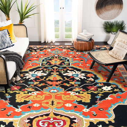 Sultanabad Heriz Multi Blue