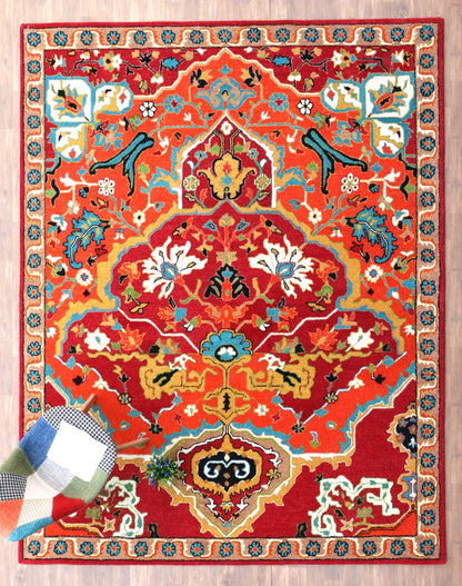 Sultanabad Heriz Red