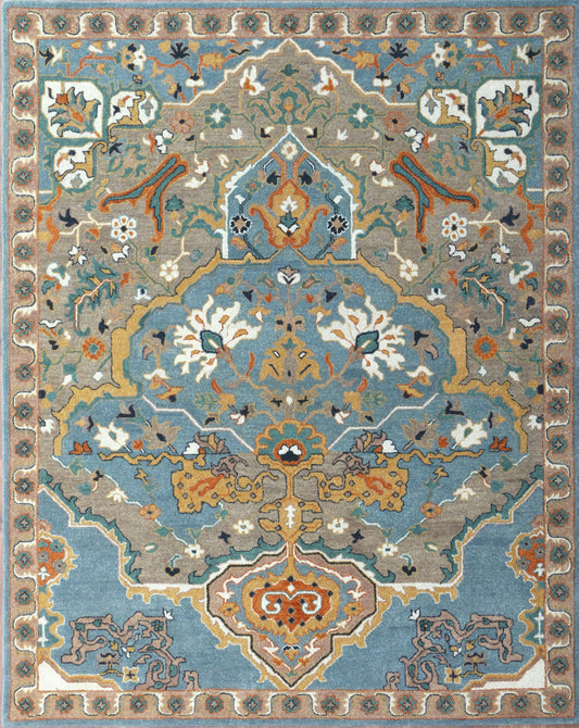 Sultanabad Heriz Blue