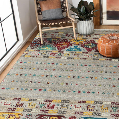New Rug Woolen Hand-Knotted 4930 (9x12) 3-20