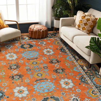 Knotted Area Rug Woolen 4926 (9x12) Tarkey