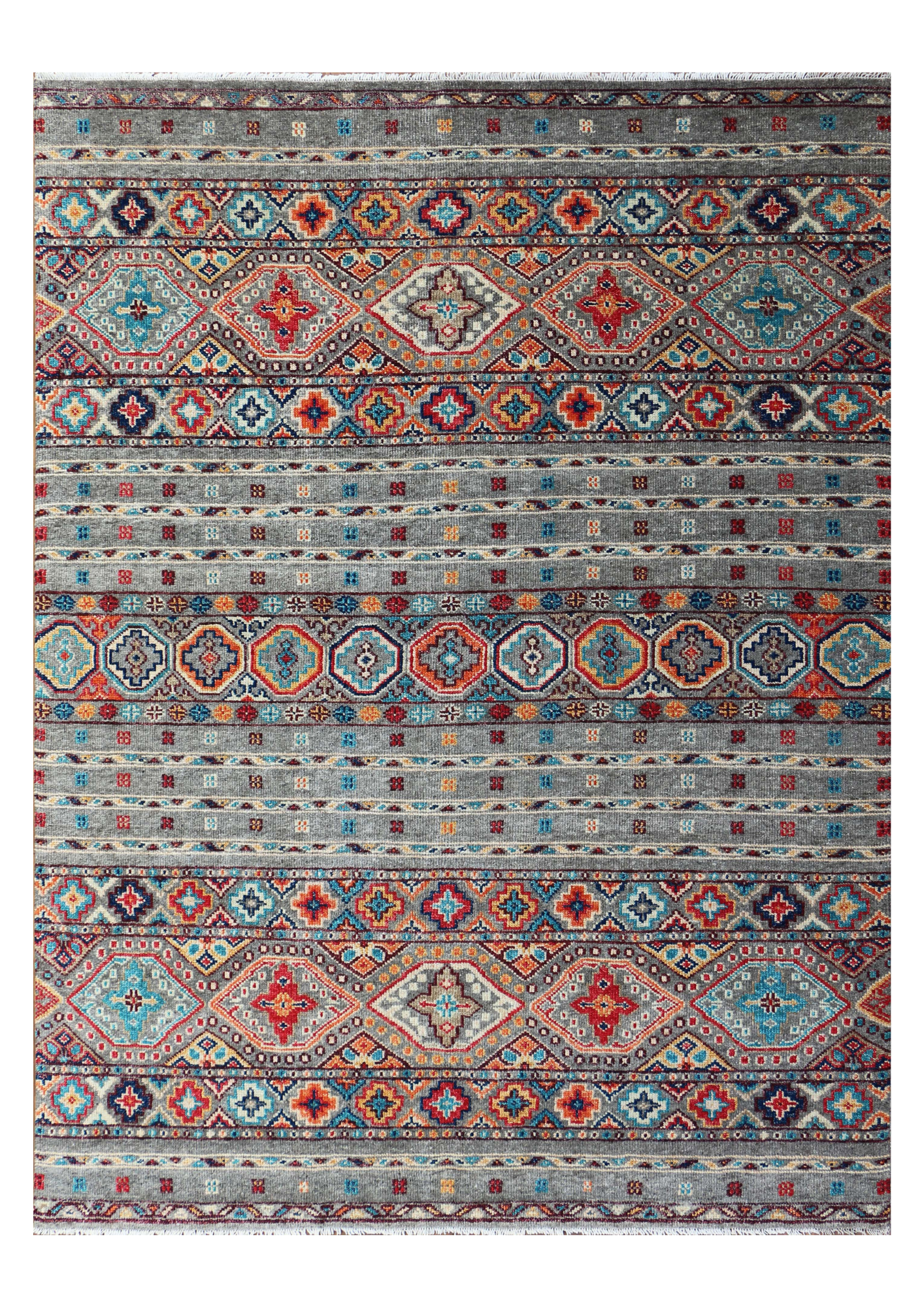 Woolen Area Rug Hand-Knotted 4931 (9x12) 3-20 Normal