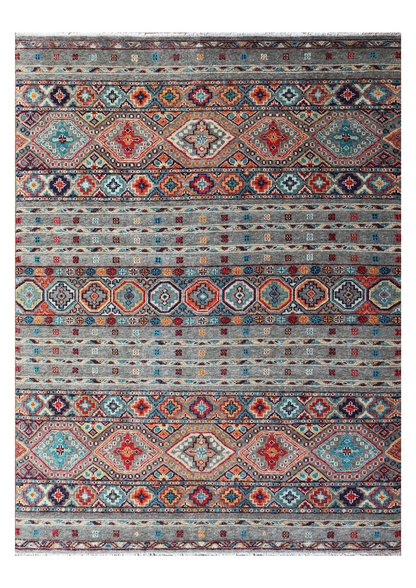 Woolen Area Rug Hand-Knotted 4931 (9x12) 3-20 Normal