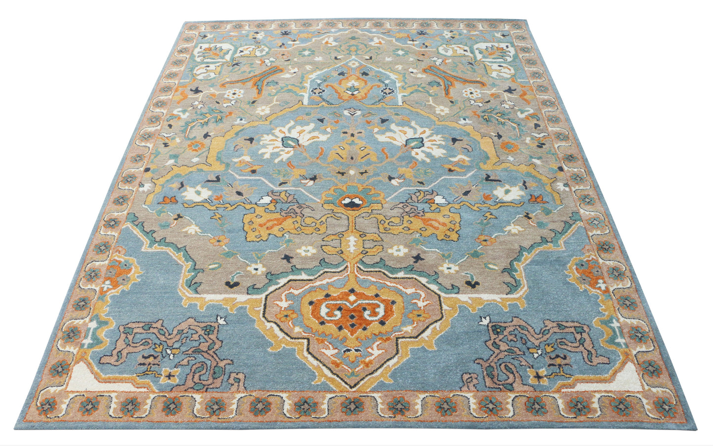 Sultanabad Heriz Blue