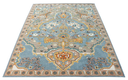 Sultanabad Heriz Blue