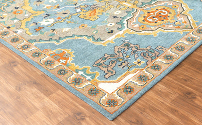 Sultanabad Heriz Blue