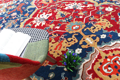 Sultanabad Heriz Multi Red