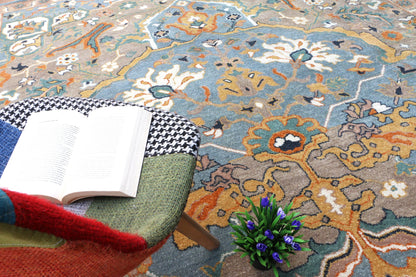 Sultanabad Heriz Blue