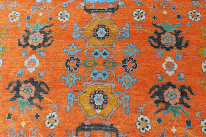 Knotted Area Rug Woolen 4926 (9x12) Tarkey