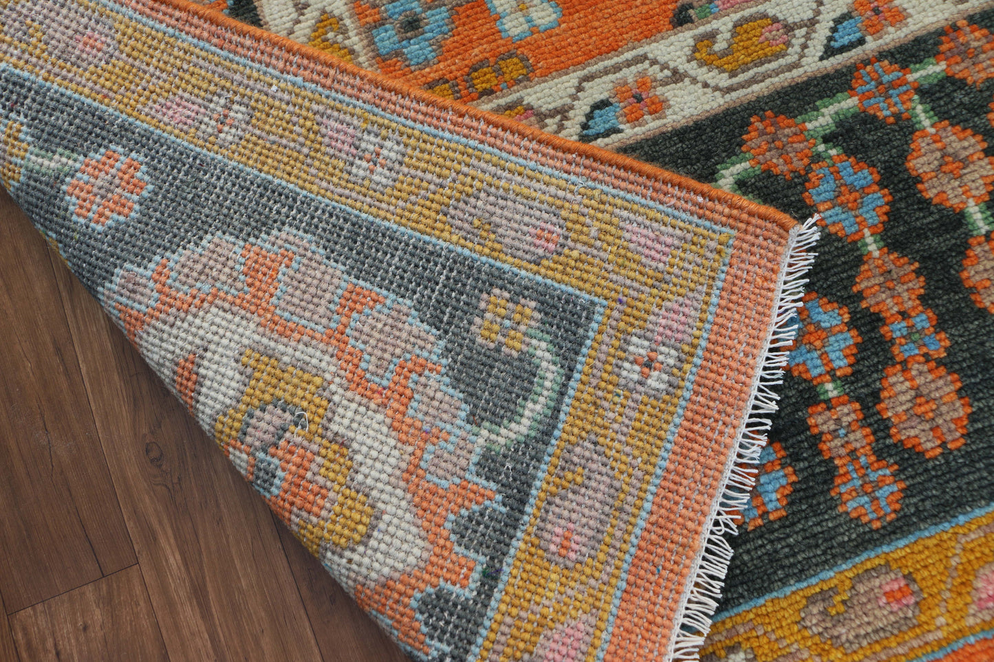 Knotted Area Rug Woolen 4926 (9x12) Tarkey