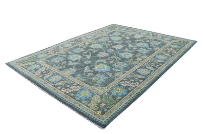 Hand-Knotted Area Rug Woolen 4928 (9x12) Tarkeys