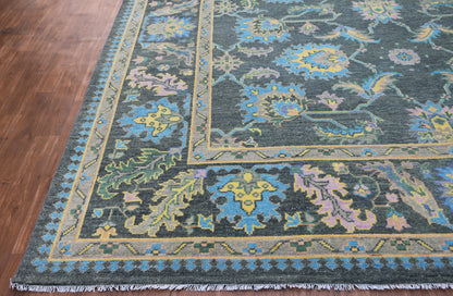 Hand-Knotted Area Rug Woolen 4928 (9x12) Tarkeys