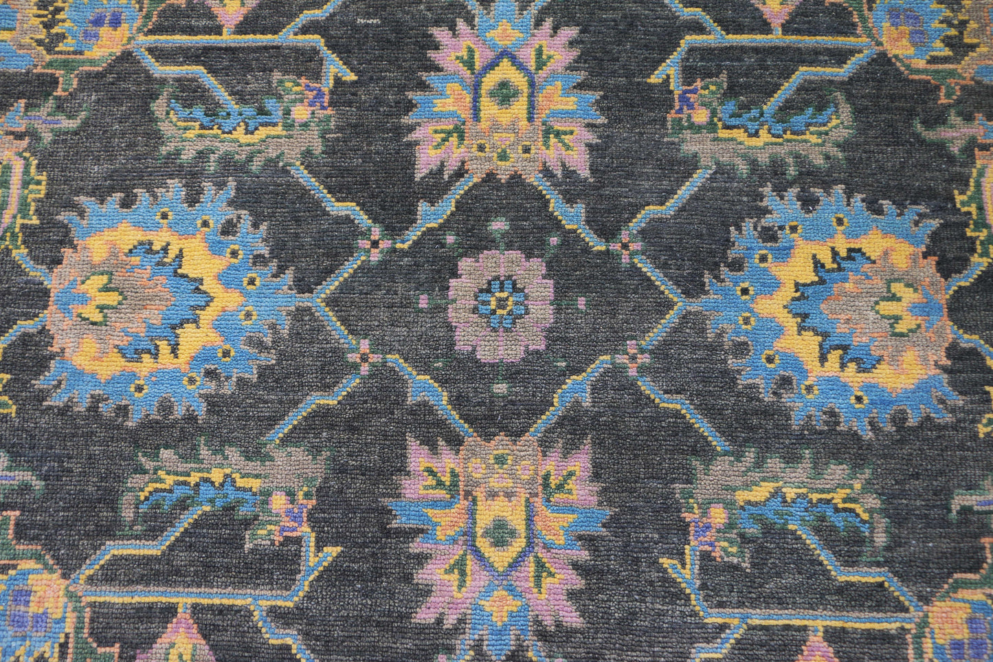 Hand-Knotted Area Rug Woolen 4928 (9x12) Tarkeys