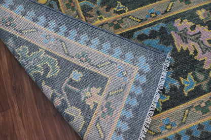 Hand-Knotted Area Rug Woolen 4928 (9x12) Tarkeys