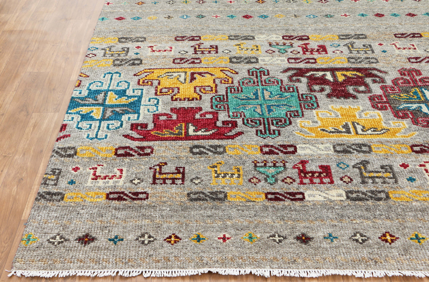 New Rug Woolen Hand-Knotted 4930 (9x12) 3-20