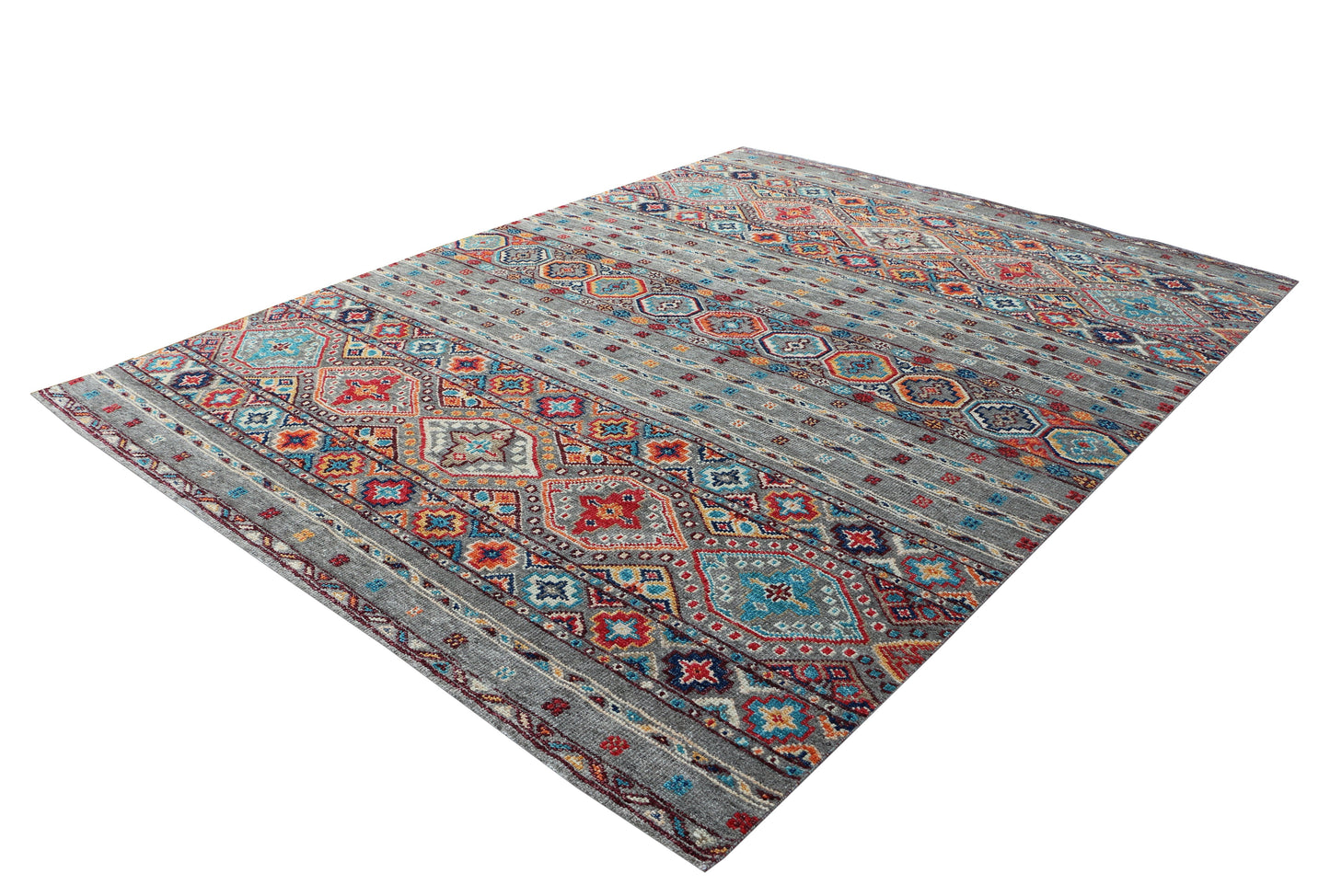 Woolen Area Rug Hand-Knotted 4931 (9x12) 3-20 Normal