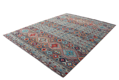 Woolen Area Rug Hand-Knotted 4931 (9x12) 3-20 Normal