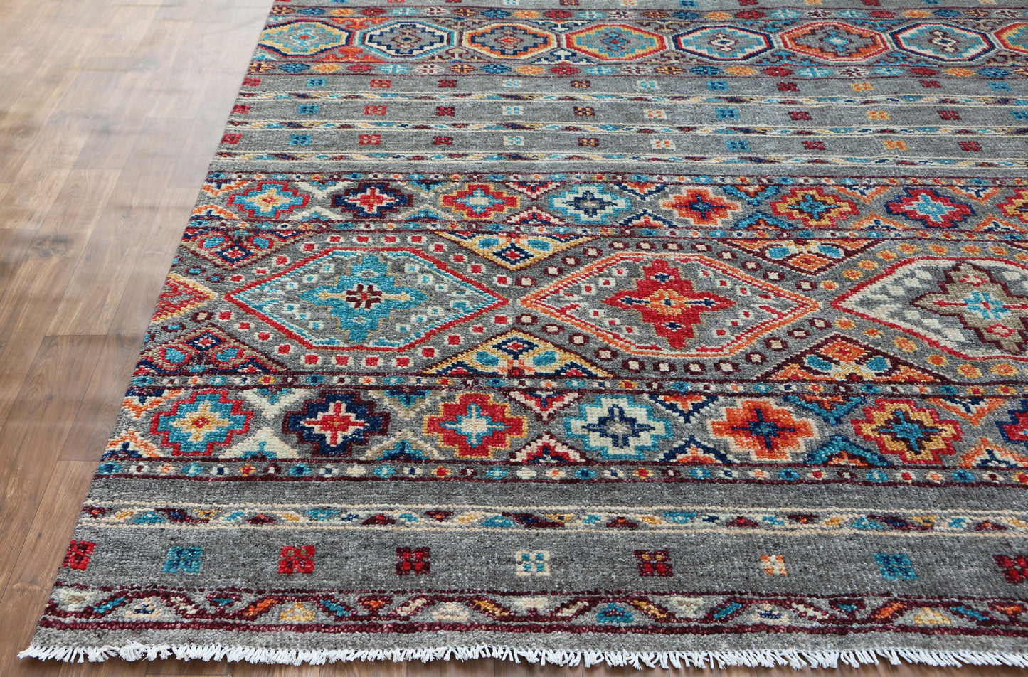 Woolen Area Rug Hand-Knotted 4931 (9x12) 3-20 Normal