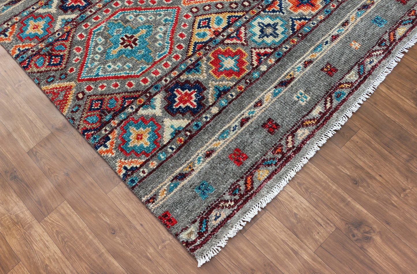 Woolen Area Rug Hand-Knotted 4931 (9x12) 3-20 Normal