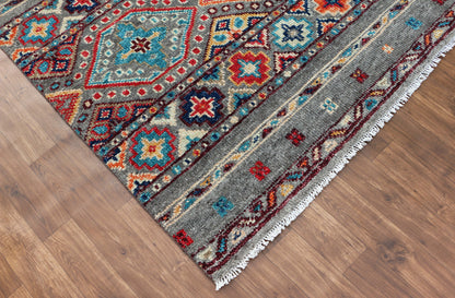 Woolen Area Rug Hand-Knotted 4931 (9x12) 3-20 Normal