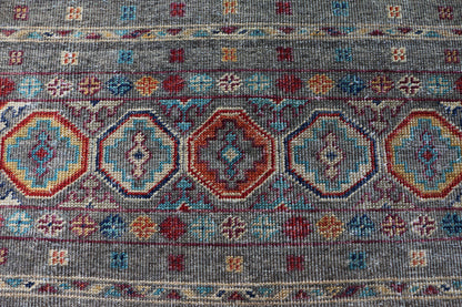 Hand-Knotted Area Rug Woolen 4931 (9x12) 3-20  Vintage