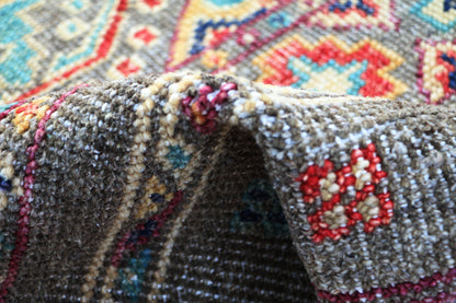 Hand-Knotted Area Rug Woolen 4931 (9x12) 3-20  Vintage