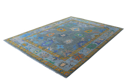 Hand-Knotted Woolen Area Rug 4929 (9x12)  4.5-22 Tarkeys
