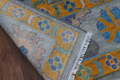 Hand-Knotted Woolen Area Rug 4929 (9x12)  4.5-22 Tarkeys