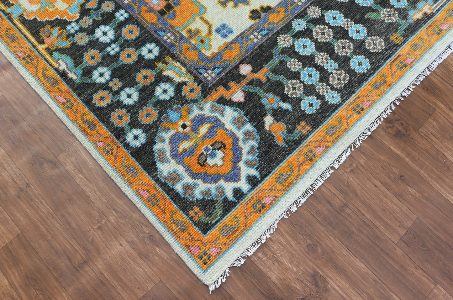 Knotted Area Rug Woolen 4925 (9x12) Tarkey