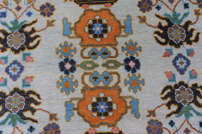 Knotted Area Rug Woolen 4925 (9x12) Tarkey