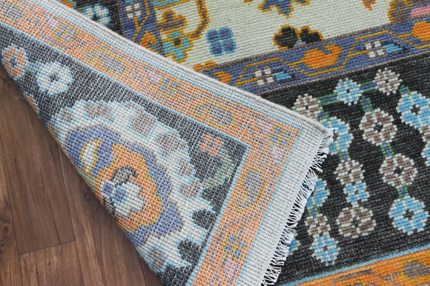 Knotted Area Rug Woolen 4925 (9x12) Tarkey