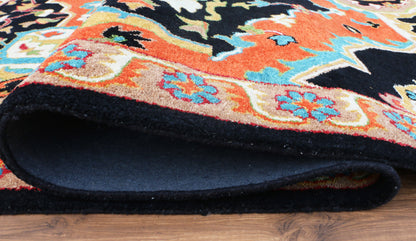 Sultanabad Heriz Multi Blue